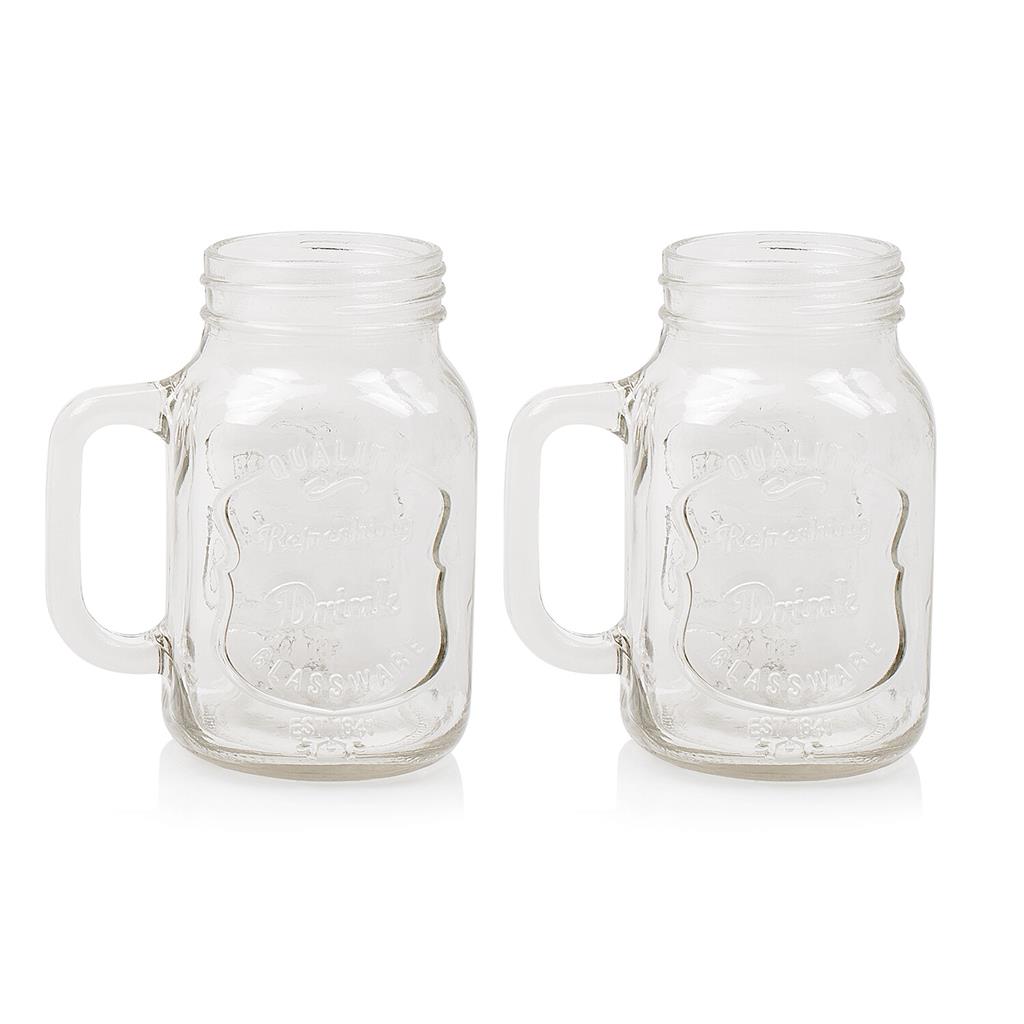 Mason Jar blender, white