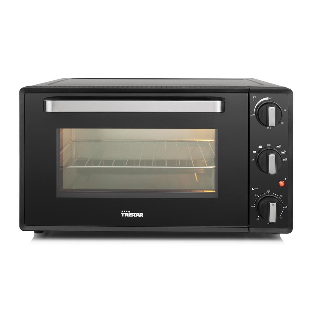 Tristar OV-3640 Horno de convección, 60 litros, Horno eléctrico  multifunción de sobremesa, bandeja, rejilla y mango incluidos, temporizador  de 90 min, temperatura ajustable hasta 230 grados, 2000 W : :  Hogar y cocina