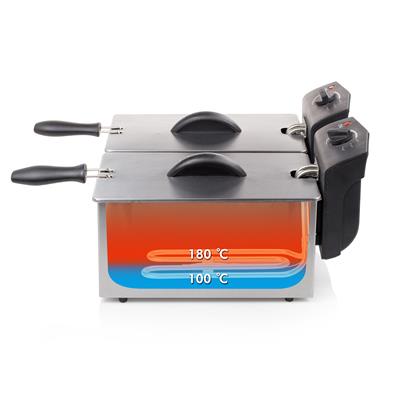 Tristar FR-6892AH Doppel-Fritteuse