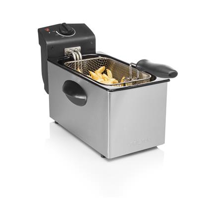 Friteuse Electrique en Acier Inoxydable 2000W avec Contenance 3 L