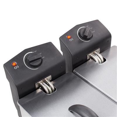Tristar FR-6937BS Doppel-Fritteuse