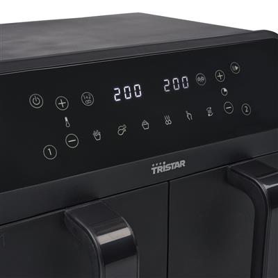Tristar FR-9070SU Doppelkorb-Heißluftfritteuse