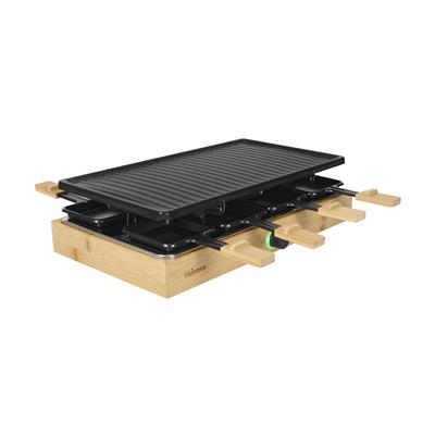 Tristar PD-3848 Raclette 8 Bambou