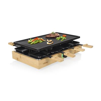 Tristar PD-3848 Raclette 8 Bambou