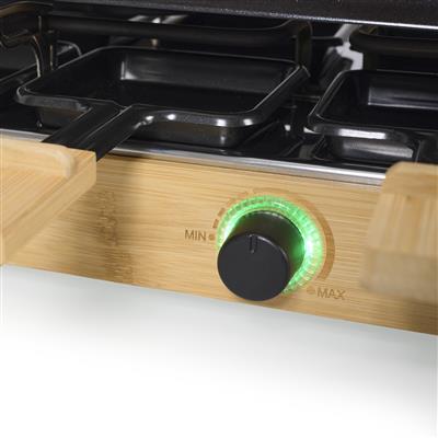 Tristar PD-3848 Raclette 8 Bambou