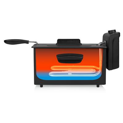 Tristar PD-8873 Deep fryer Black 3L