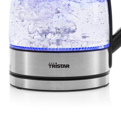 Tristar PD-8874 Glas Wasserkocher mit LED