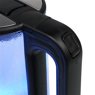 Tristar PD-8909 Hervidora de agua de cristal con LED