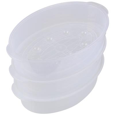 Plastica Tristar VS-3914 Vaporiera per Alimenti Senza BPA XXL Argento 