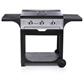 CamPart Travel BQ-6398 Gasbratplatte mit Trolley